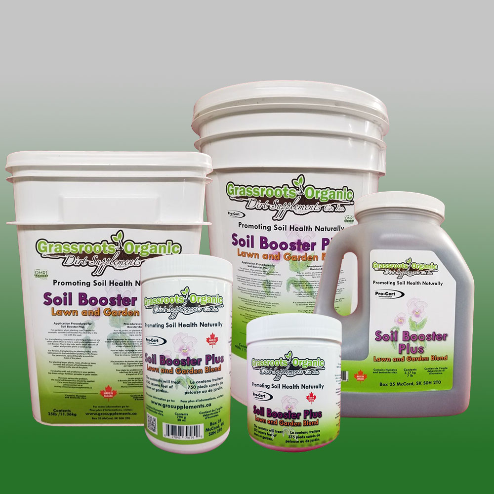 organic agriculture lawn garden soil booster saskatchewan